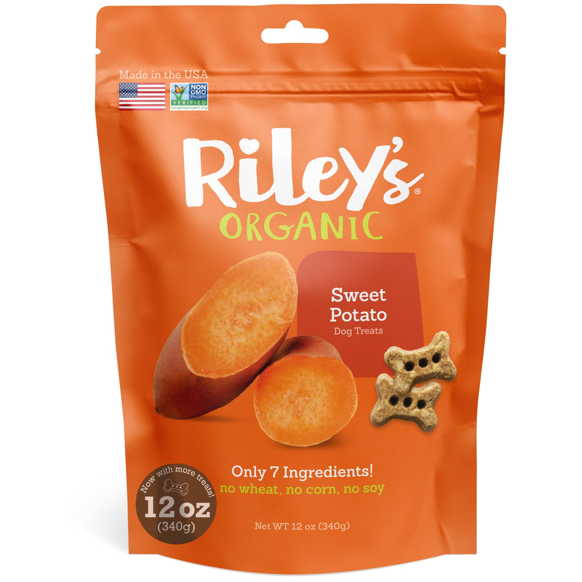Sweet Potato Baked Biscuits Small Bone 12oz