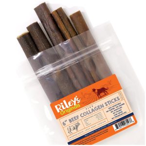 Riley's Originals Beef Collagen 6" Sticks (5 ct)
