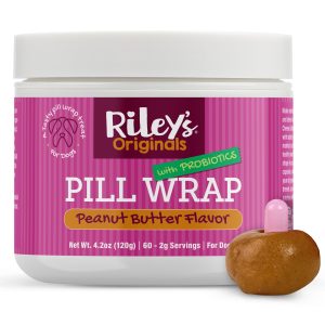 Peanut Butter Flavored Pill Wrap with Probiotics (4.2oz)